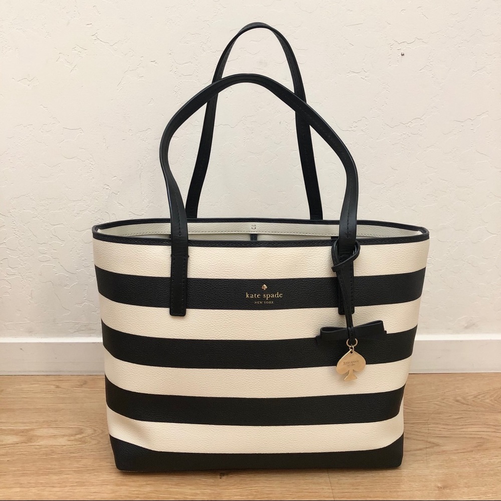 NWT Kate Spade Stripped Ryan Tote Bag